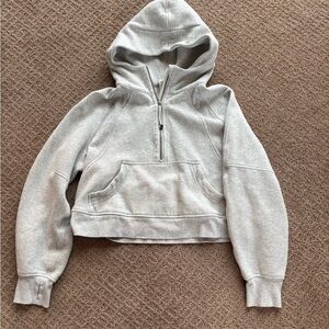 lululemon athletica Gray Hoodie Scuba